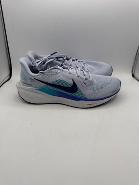 Nike Pegasus 41 men’s 9 Light Gray Running Shoes with Navy S5